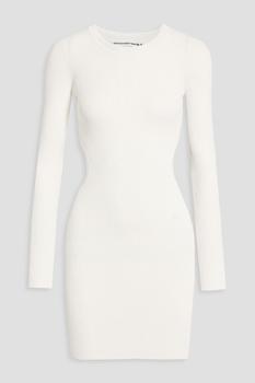 亚历山大·王精选, Alexander Wang | Cutout ribbed stretch-jersey mini dress商品图片 5折