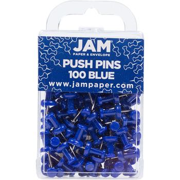 商品JAM Paper | Colorful Push Pins - Push Pins - 100 Per Pack,商家Macy's,价格¥85图片