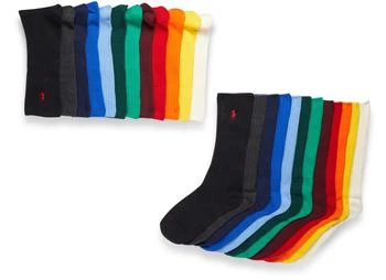推荐Set of 12 pairs of Crew socks商品