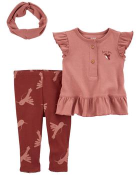 紧身裤男, Carter's | 3-Piece Little Bird Outfit Set商品图片 