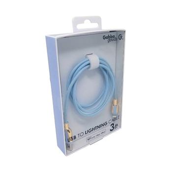 商品Gabba Goods | Metallic Tip Lightning to USB Cable, 6',商家Macy's,价格¥290图片