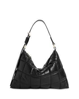 推荐Edbury Quilted Leather Shoulder Bag商品