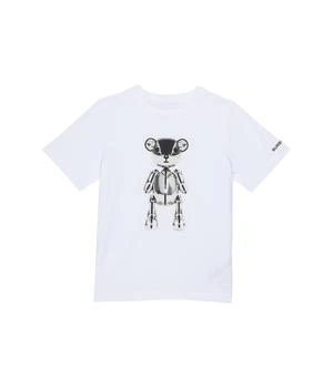 Burberry | Silver Chrome Bear T-Shirt (Little Kids/Big Kids) 