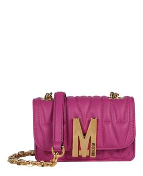 Moschino | M-Quilted Leather Crossbody Bag商品图片,8折×额外9折, 独家减免邮费, 额外九折
