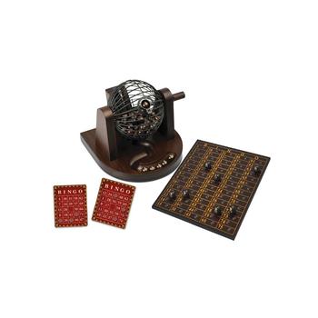 MasterPieces Puzzles | Merchant Ambassador Craftsman Deluxe Wood Bingo Game Set商品图片,