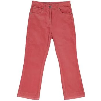 Stella Mccartney Kids Raspberry Corduroy Logo-patch Pants, Size 6Y