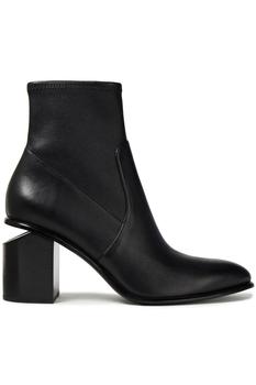 Alexander Wang | Anna stretch-leather ankle boots商品图片,3折