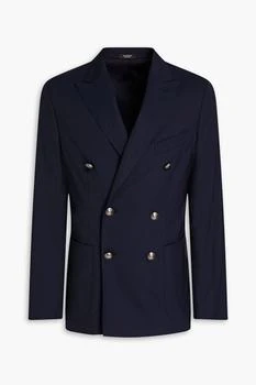 推荐Double-breasted wool suit jacket商品