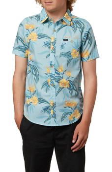 商品Kids' Tropic Jam Floral Short Sleeve Button-Up Shirt图片