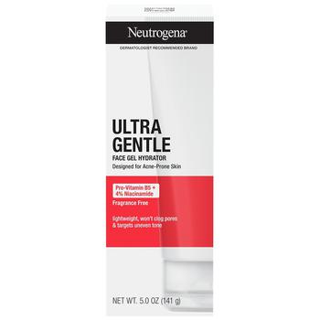 Neutrogena | Ultra Gentle Face Gel Hydrator, Pro-Vitamin B5 + 4% Niacinamide商品图片,