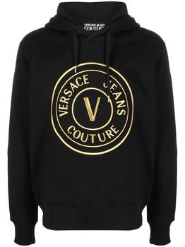 推荐Versace Jeans Couture `V-Emblem` Hoodie商品
