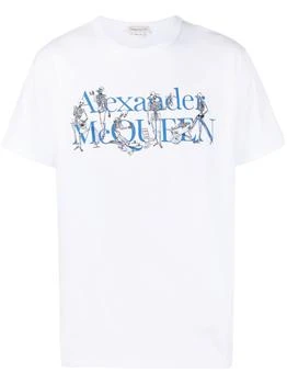 推荐Alexander McQueen `Garden Skeleton` T-Shirt商品