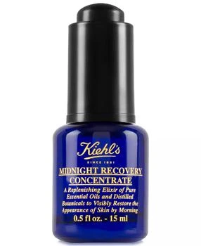 Kiehl's | Midnight Recovery Concentrate Moisturizing Face Oil, 0.5-oz.,商家Macy's,价格¥228