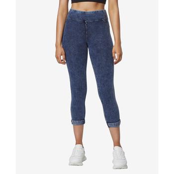 Marc New York by Andrew Marc | Women's High Rise 7/8 Jeggings with Rolled Cuff Pants商品图片,