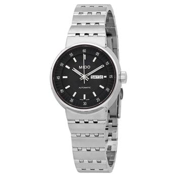mido真假, MIDO | X Automatic Black Dial Stainless Steel Ladies Watch M733041812商品图片 3.6折