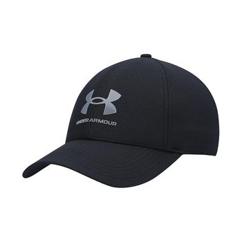 Under Armour | Men's Black Logo Performance Flex Hat商品图片,