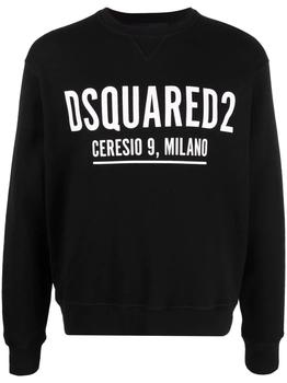 推荐DSQUARED2 Ceresio9 Cool Sweatshirt Black商品