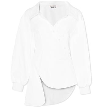 Alexander McQueen | Alexander McQueen Long Sleeve Asymetric Shirt商品图片,