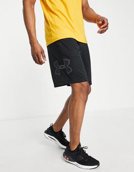 Under Armour | Under Armour Training Tech graphic shorts in black商品图片,
