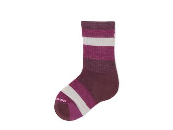 商品SmartWool | Hike Full Cushion Striped Crew Socks 3-Pack (Toddler/Little Kid/Big Kid),商家Zappos,价格¥290图片