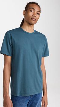 Vince | 成衣染色圆领 T 恤商品图片,6折×额外7.5折, 额外七五折