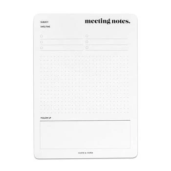Cloth & Paper | Last Call Meeting Notes Notepad,商家Verishop,价格¥35