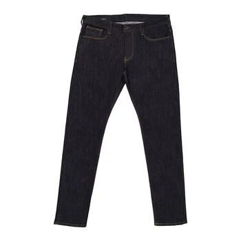 推荐Men's Confort Denim Monogram Embroidered Pocket J06 Slim-Fit Jeans商品
