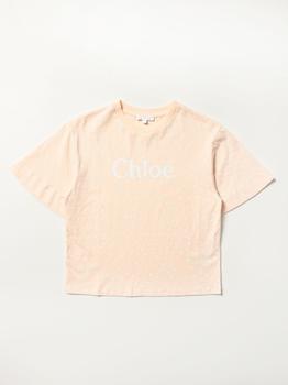 推荐Chloé cotton t-shirt with logo商品