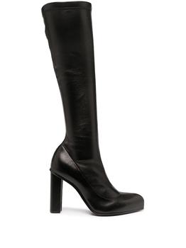 推荐Alexander Mcqueen Women's  Black Leather Boots商品