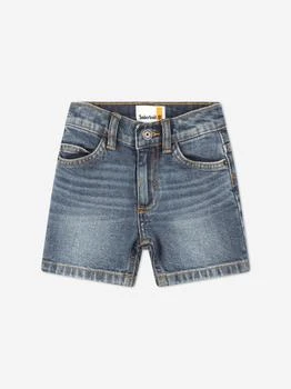 Timberland | Baby Boys Denim Bermuda Shorts in Blue,商家Childsplay Clothing,价格¥335
