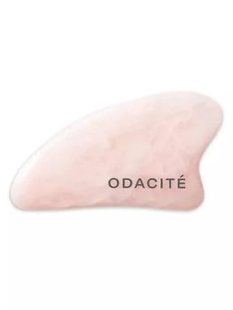 Odacité Crystal Contour Gua Sha Rose Quartz Beauty Tool