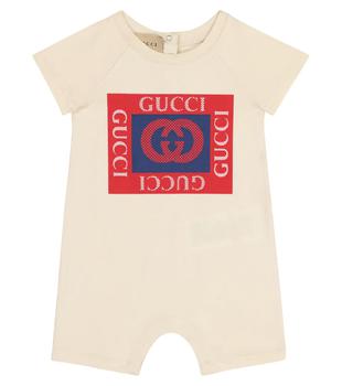 商品Gucci | Baby logo cotton onesie,商家MyTheresa,价格¥1519图片