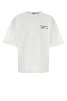 Alexander McQueen | Alexander McQueen Logo Printed Oversize-Fit T-Shirt 4.3折起, 独家减免邮费
