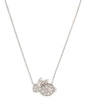 商品Diamond Rabbit Pendant Necklace in 14K White Gold, 0.15 ct. t.w. - 100% Exclusive,商家Bloomingdale's,价格¥11679图片