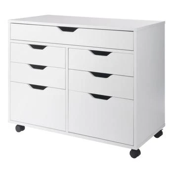 Hivvago | 5-Drawer Mulit-Storage Mobile Cabinet White,商家Premium Outlets,价格¥2271