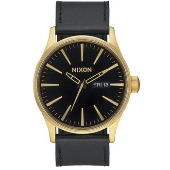 Nixon | Nixon Men's Sentry Black Dial Watch 7.2折