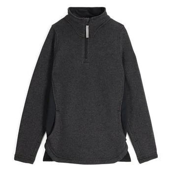 Spyder | Girls Aspire Half Zip - Black,商家Premium Outlets,价格¥106