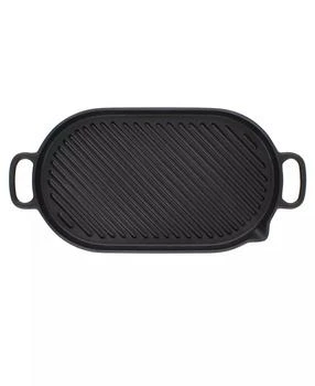 Chasseur | French Oval Cast Iron Grill Pan, 18-inch,商家Macy's,价格¥1129