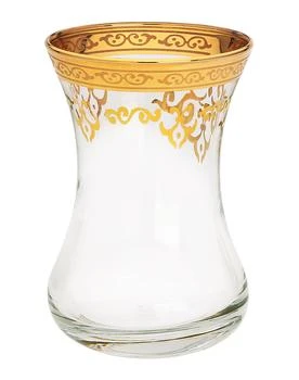Classic Touch Decor | Set of 6 Tea Cups with Gold Design,商家Premium Outlets,价格¥587