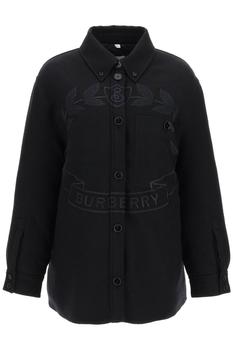 Burberry | Burberry crest embroidered layered jacket商品图片,6.6折