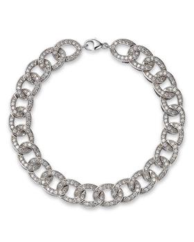 商品Bloomingdale's | Diamond Chain Link Bracelet in 14K White Gold, 3.0 ct. t.w. - 100% Exclusive,商家Bloomingdale's,价格¥29514图片