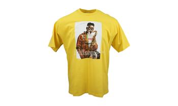 推荐Supreme "Pharoah Sanders" Yellow T-Shirt商品