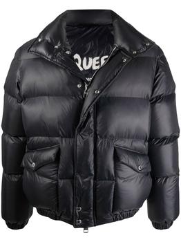 商品Alexander Mcqueen Men's  Black Polyamide Down Jacket,商家StyleMyle,价格¥11691图片