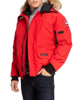 canada goose chilliwack直邮, Canada Goose | Men's Chilliwack Down Bomber Jacket w/ Fur Hood商品图片 