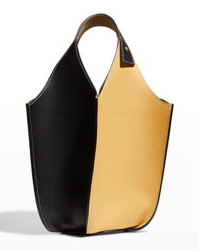 推荐Colorblock Lampshade Top-Handle Bag商品