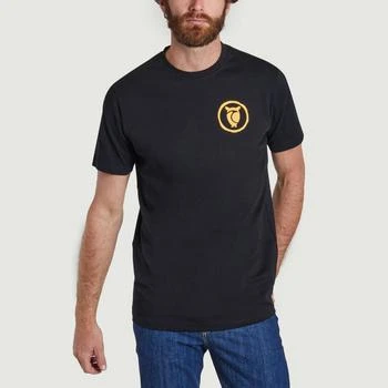推荐KCA x Urskog organic cotton T-shirt with logo Black jet KNOWLEDGE COTTON APPAREL商品