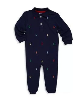 推荐Baby Boy's Pony Cotton Interlock Coverall商品