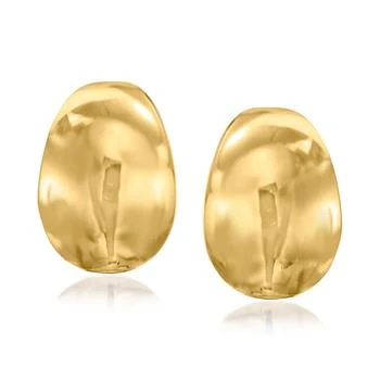Ross-Simons | Ross-Simons Italian 18kt Yellow Gold Dome Earrings,商家Premium Outlets,价格¥4875