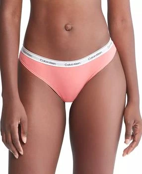 Calvin Klein | Women's Modern Logo Low-Rise Bikini Underwear QD5044,商家Macy's,价格¥45