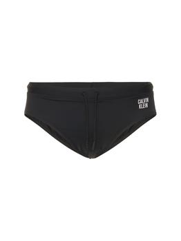 更多ck内裤男, Calvin Klein | Logo Print Nylon Swim Briefs商品图片 